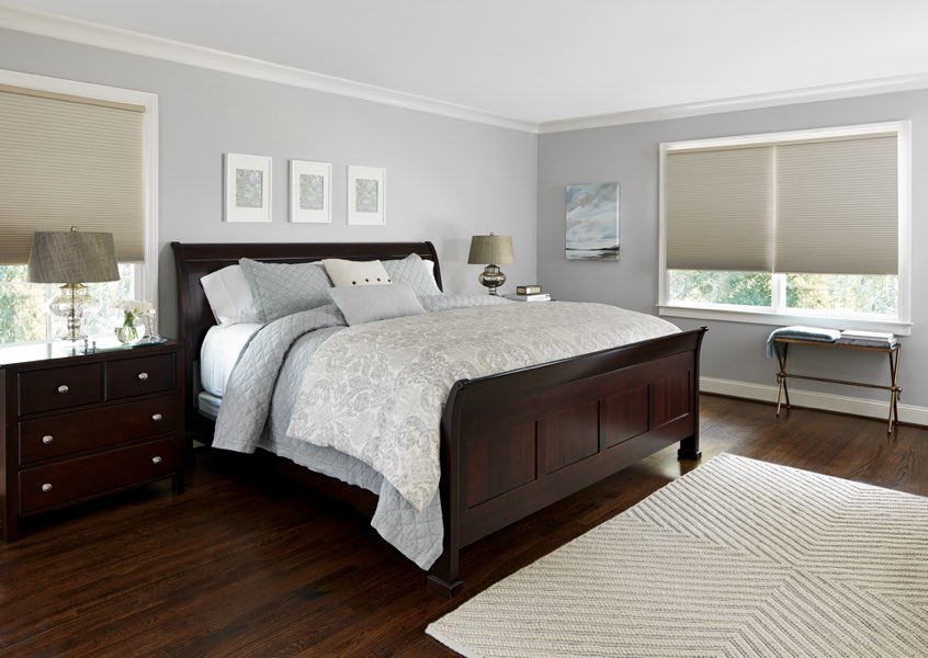 Philadelphia blackout shades bedroom